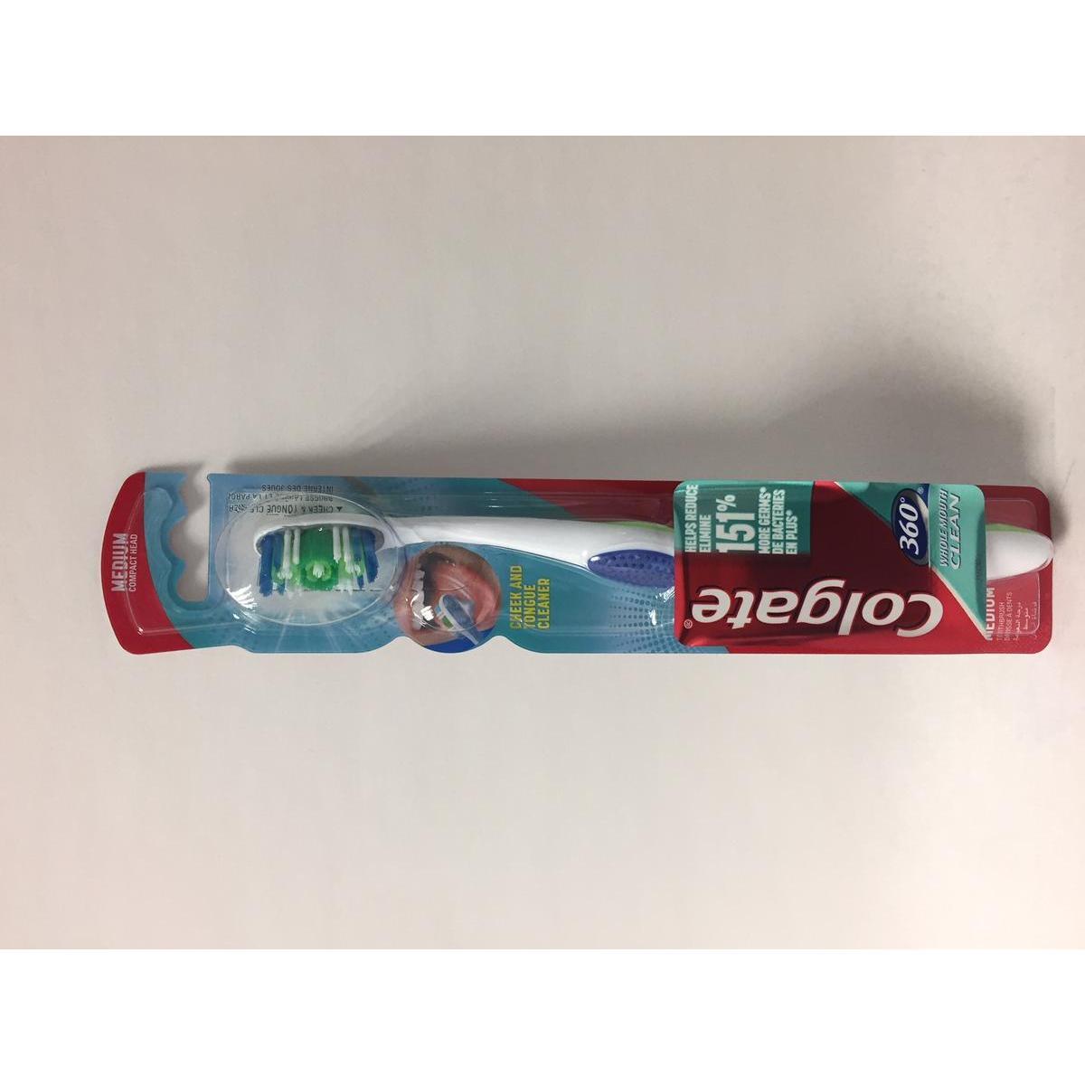 Brosse à dents Colgate 360 médium