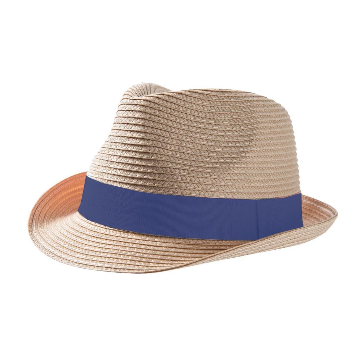 Chapeau Panama - ø 55, 57, 59 cm - Bleu