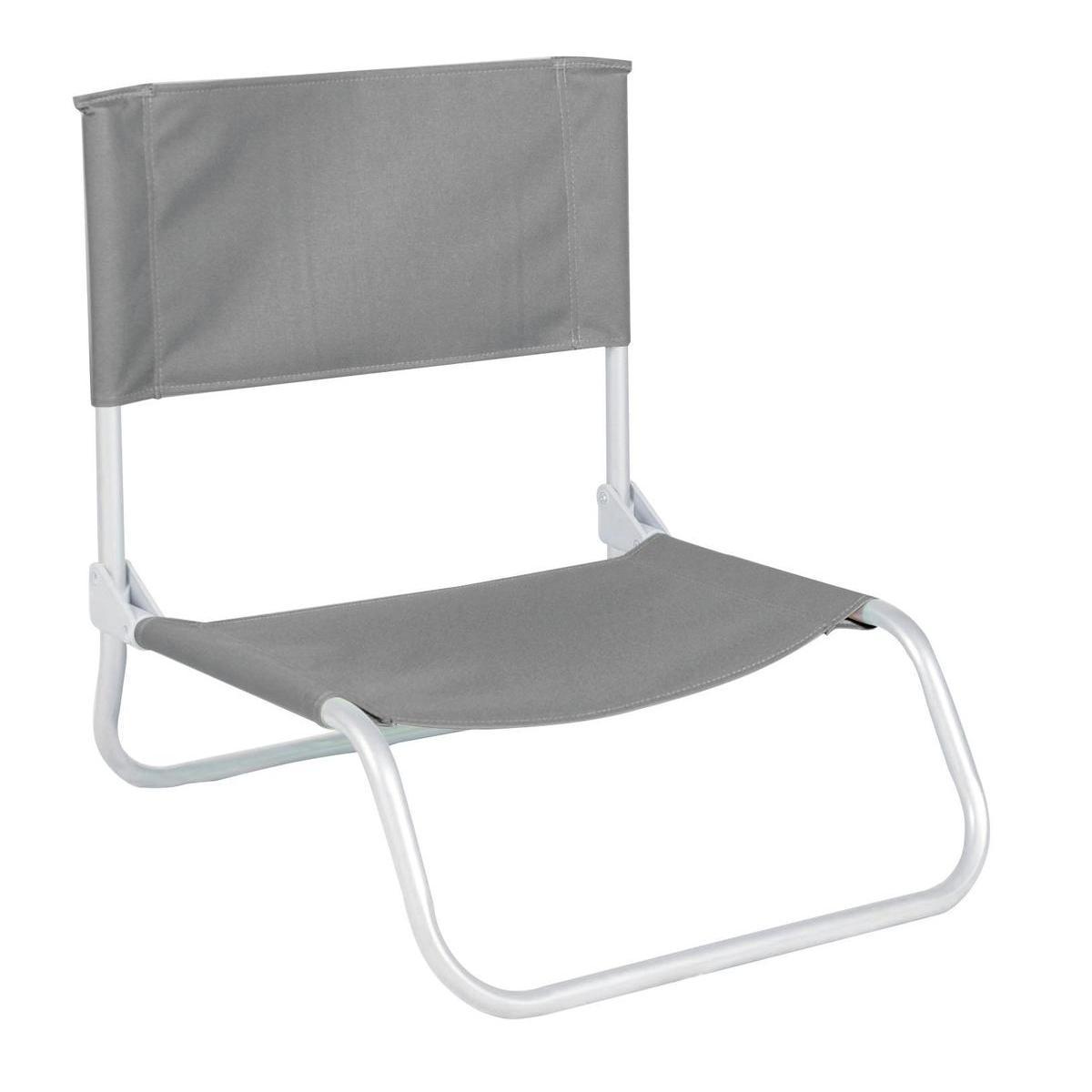 Chaise Playa - 40 x L 45 x H 50 cm - Gris - MOOREA