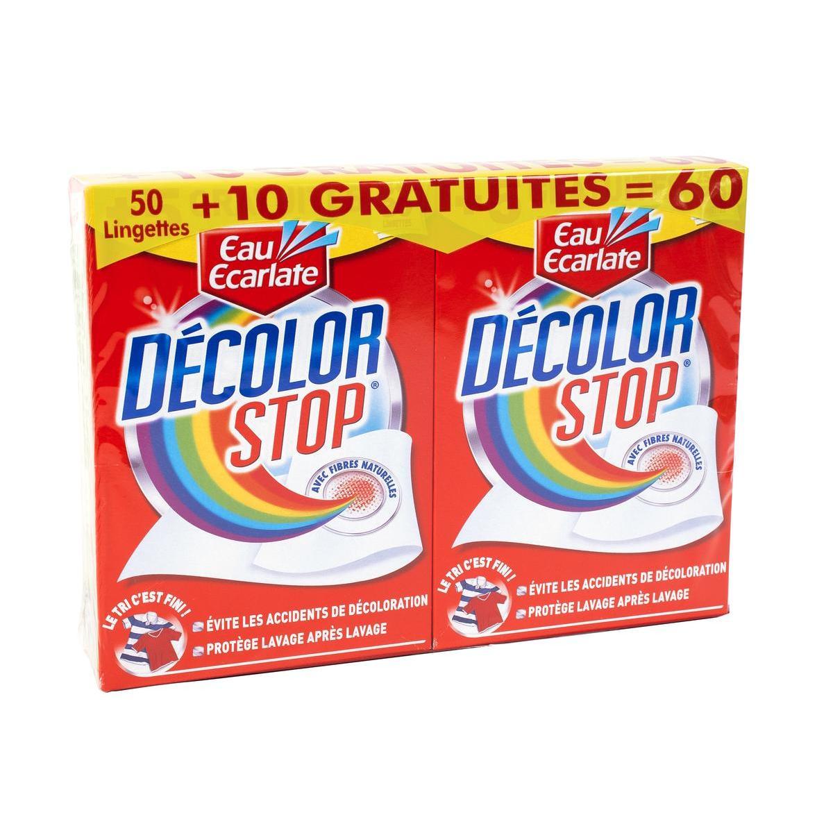 60 lingettes Decolor Stop