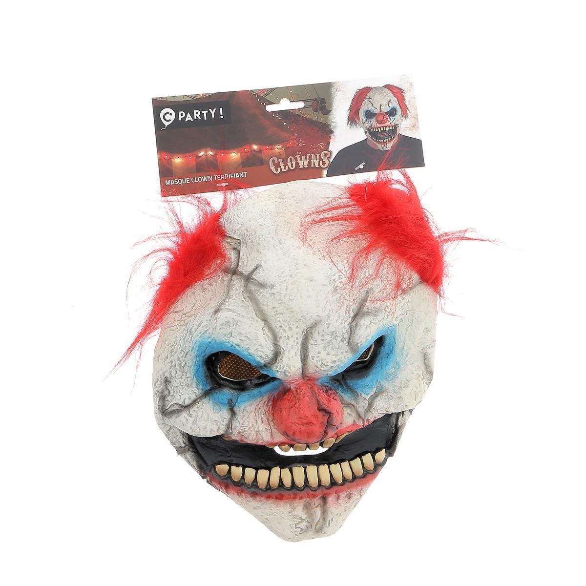Masque de clown - Taille unique adulte - C'PARTY