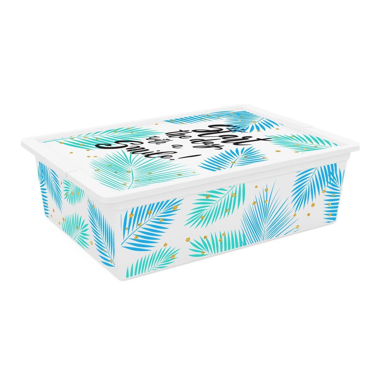 Boîte plastique Summer Style - 27 L