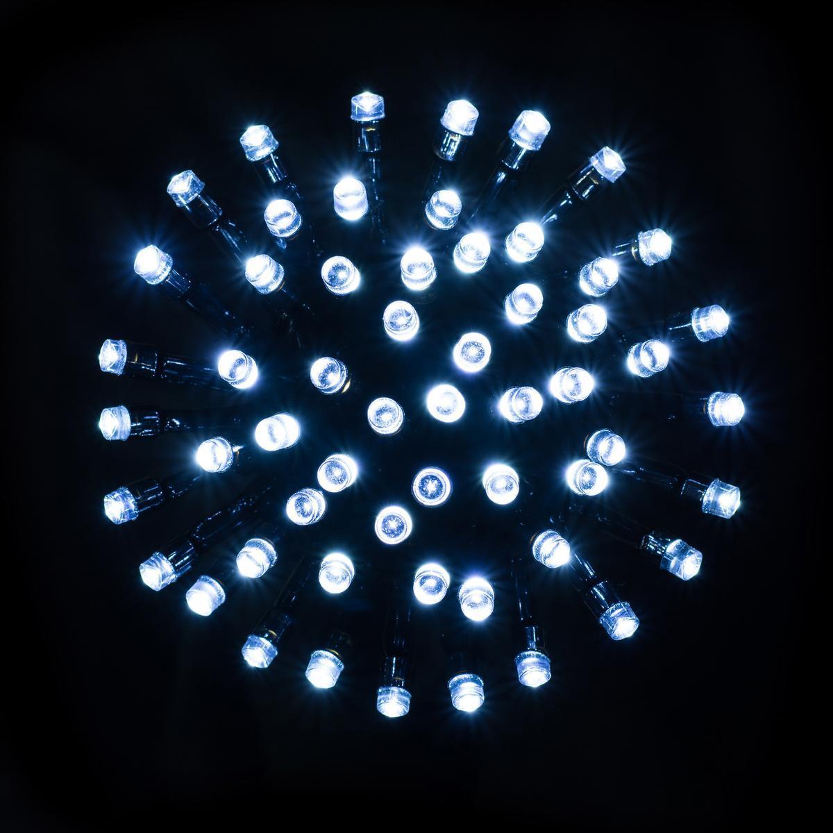 Guirlande électrique 60 LED - L 6 M - Blanc froid - FAIRY STARS