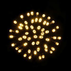 Guirlande électrique 120 LED - L 12 M - Blanc chaud - FAIRY STARS