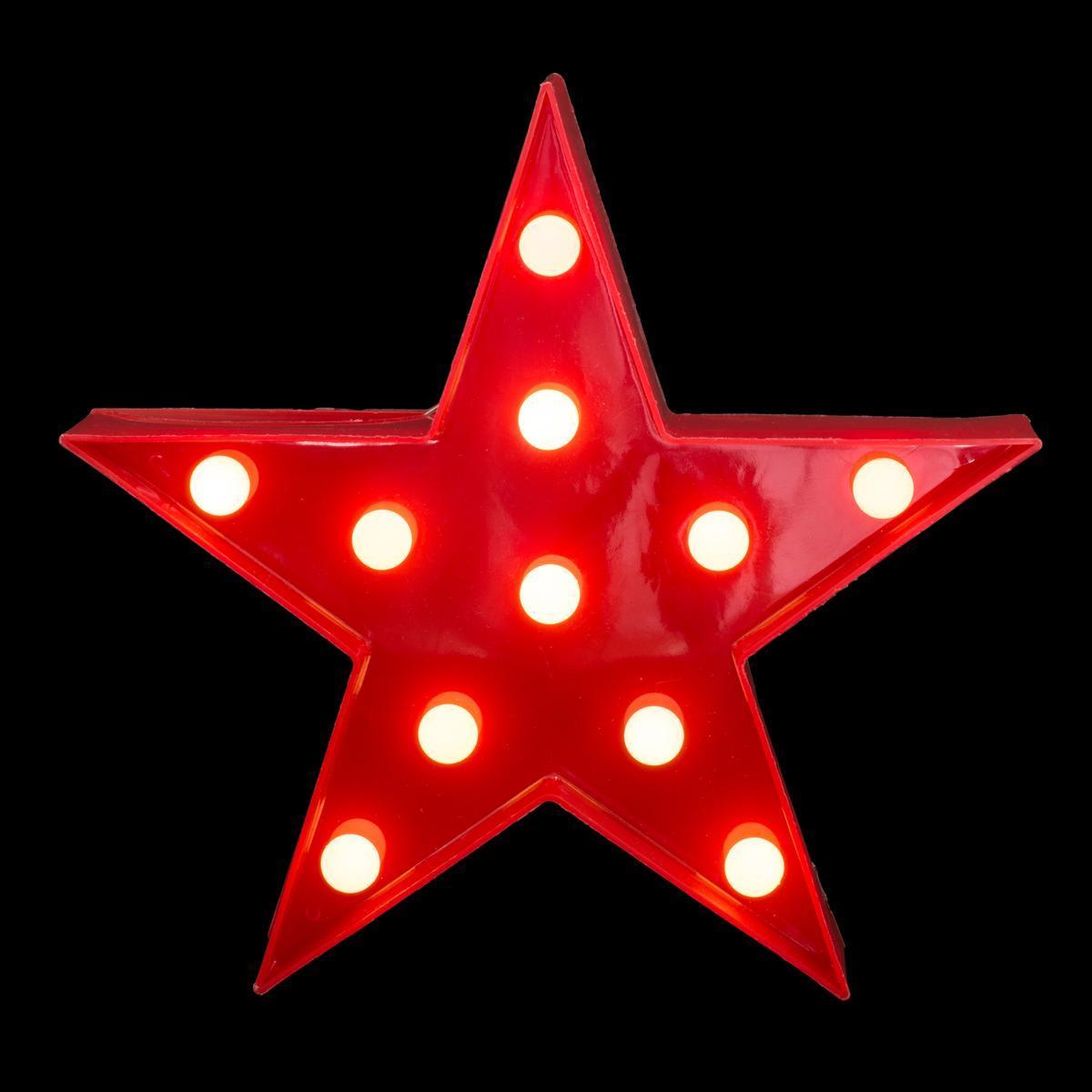 Étoile LED - Rouge