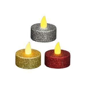 12 bougies LED - ø 4 x H 4 cm - Différents coloris - FAIRY STARS