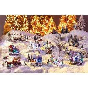 Village de Noël musical LED - 19 x L 25 x H 21 cm - FAIRY STARS