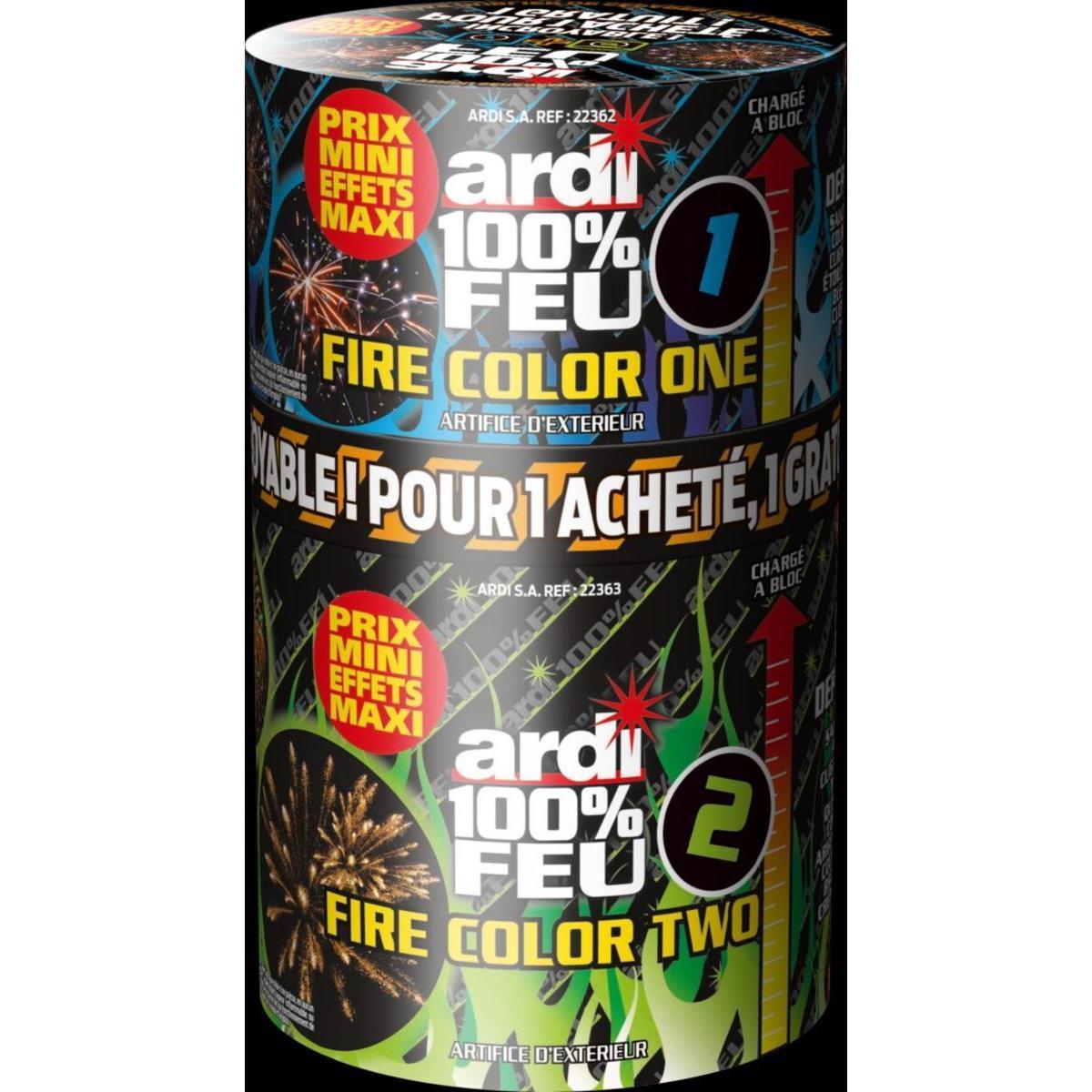 Pack promo feux d'artifice - Multicolore