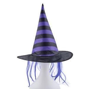 Chapeau de sorcière à cheveux - Différents modèles - C'PARTY