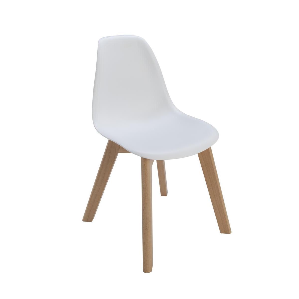 Chaise Vicky enfant - Blanc