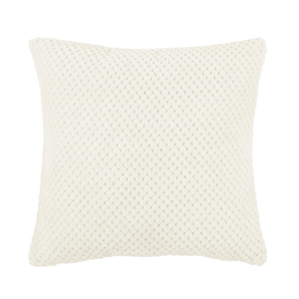 Housse de coussin - 40 x 40 cm - Blanc