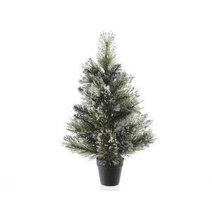 Sapin finley givre H 75 cm