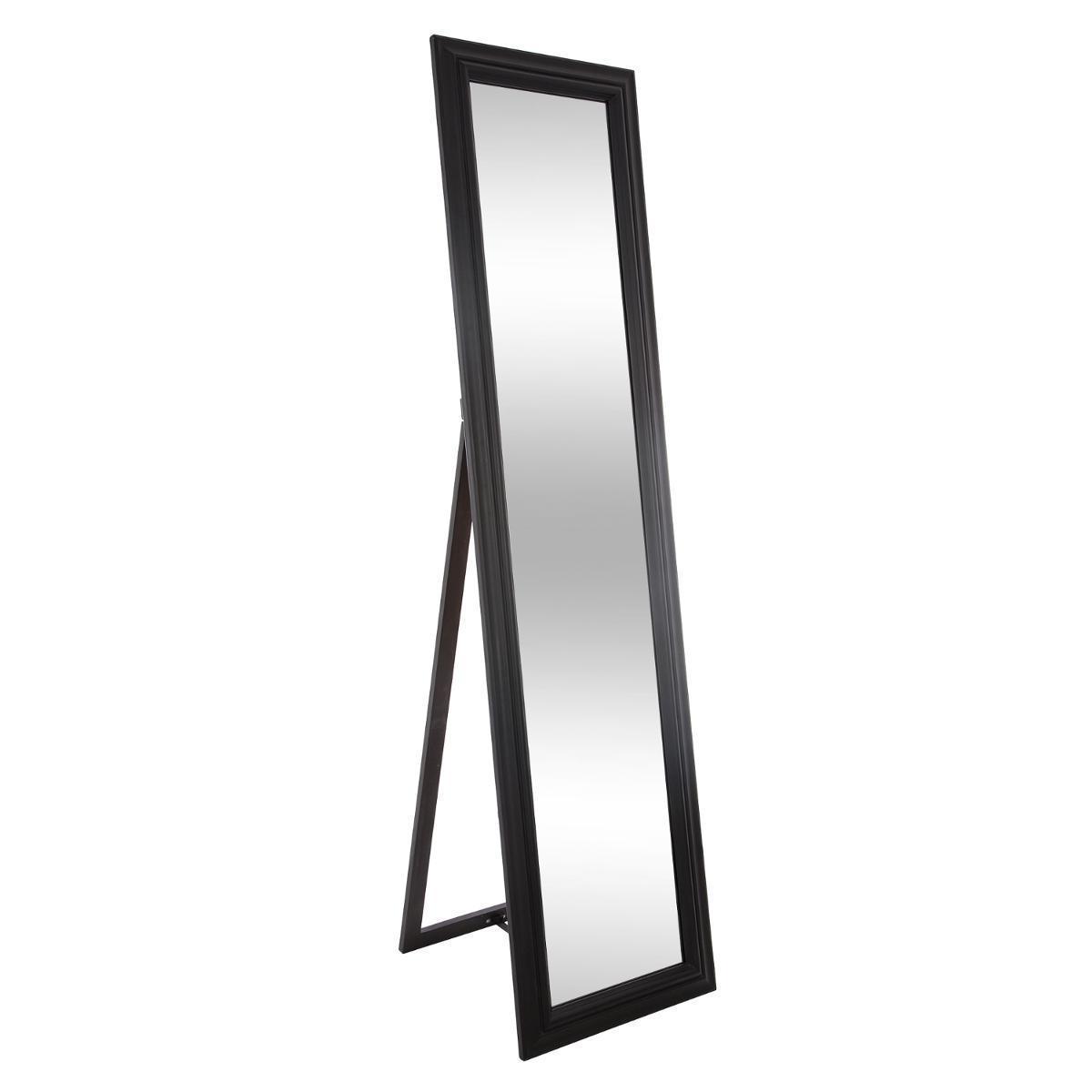 Miroir sur pied manoir noir 40 x 160