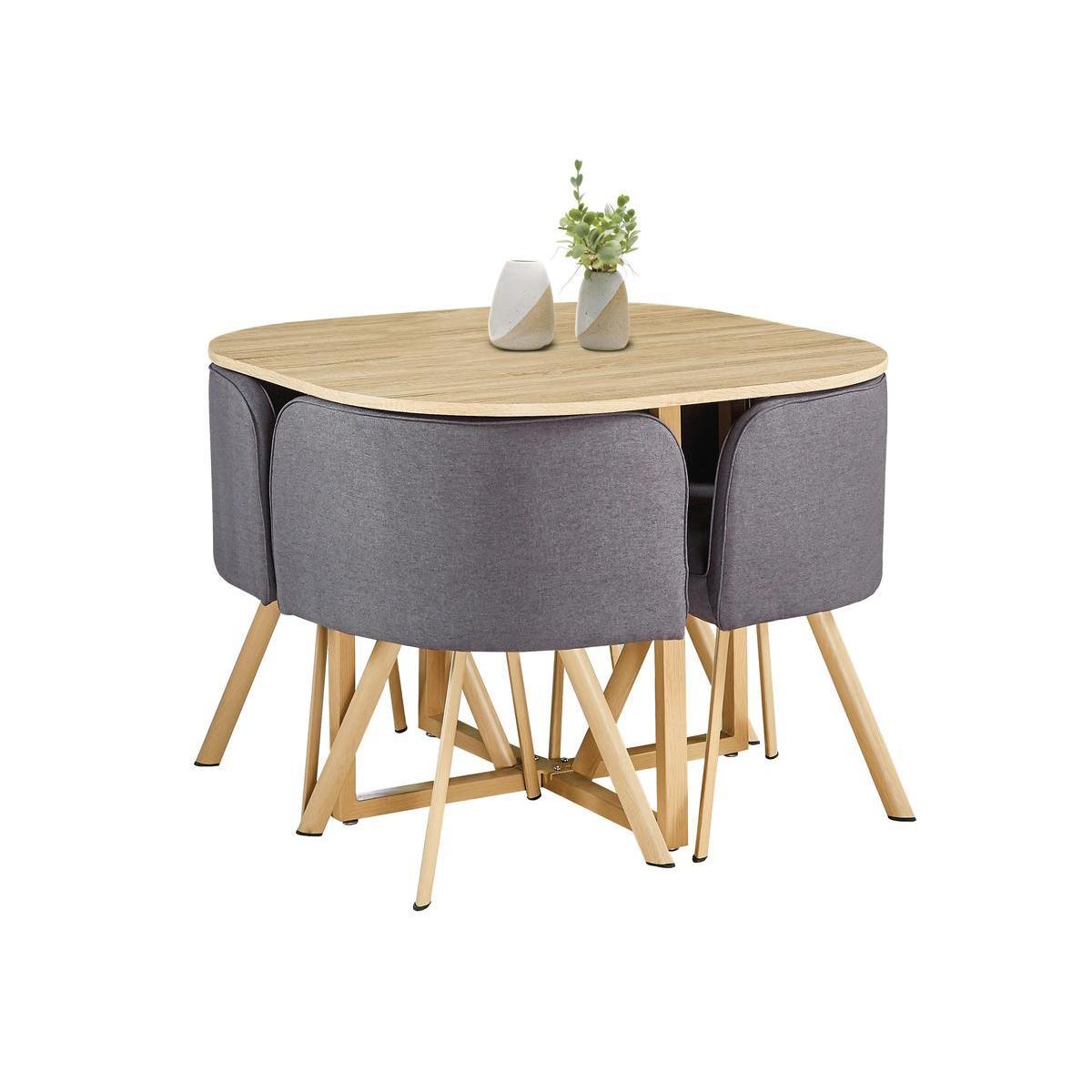 Ensemble table et 4 fauteuils