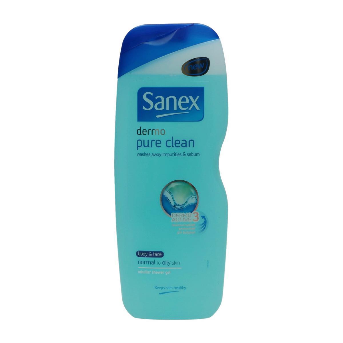 Gel douche Sanex Pure Clean - 650 ml