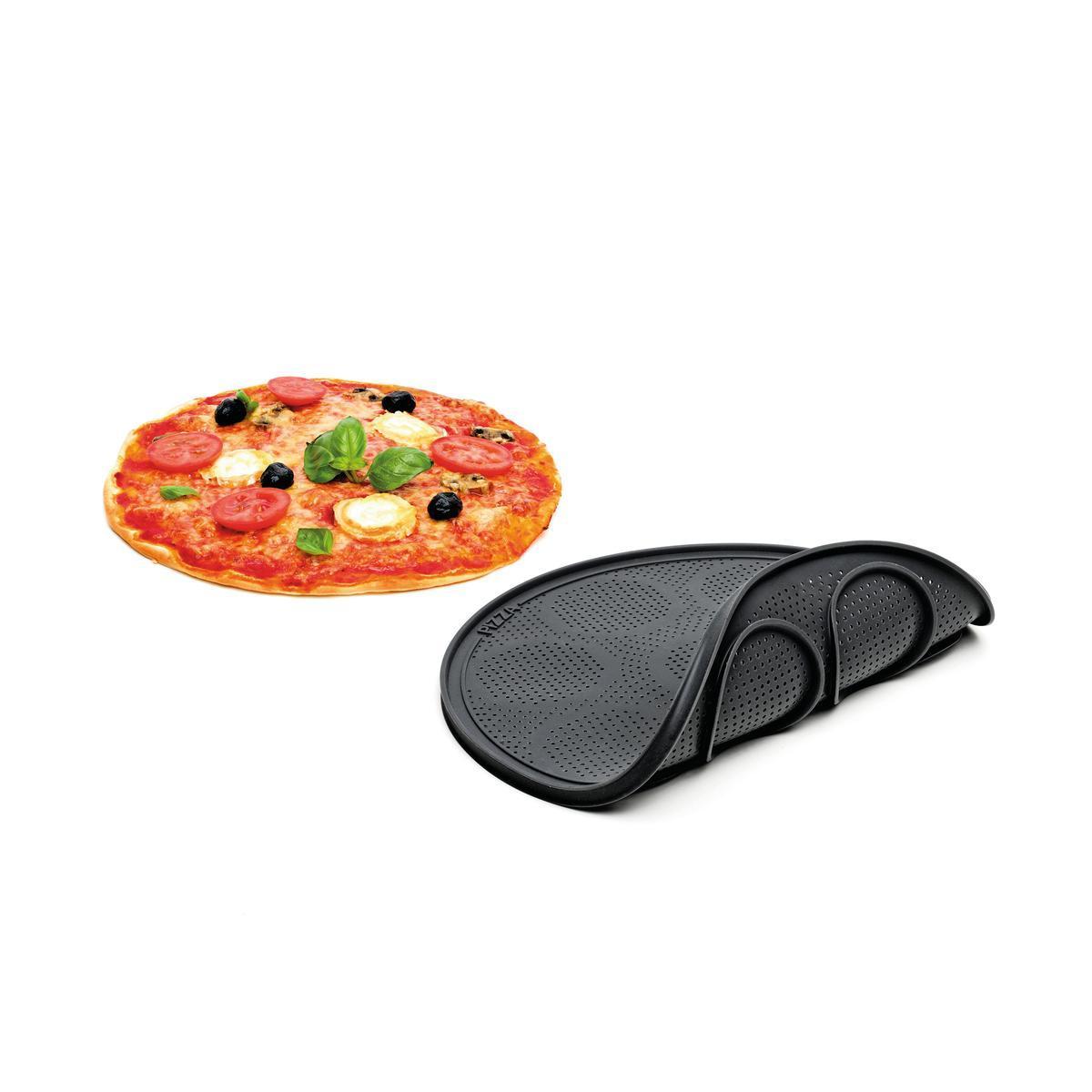 Plaque de cuisson pizza duo