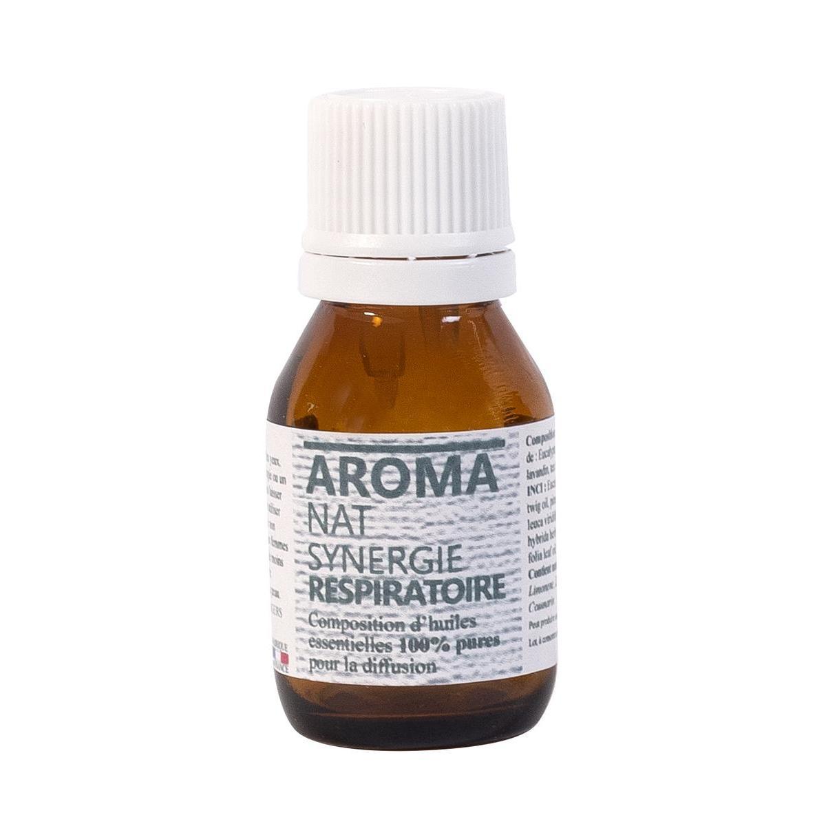 Huile essentielle synergie respiratoire - 15 ml - AROMA NAT