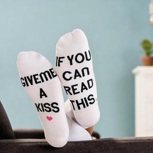 Chaussettes à message pour femme