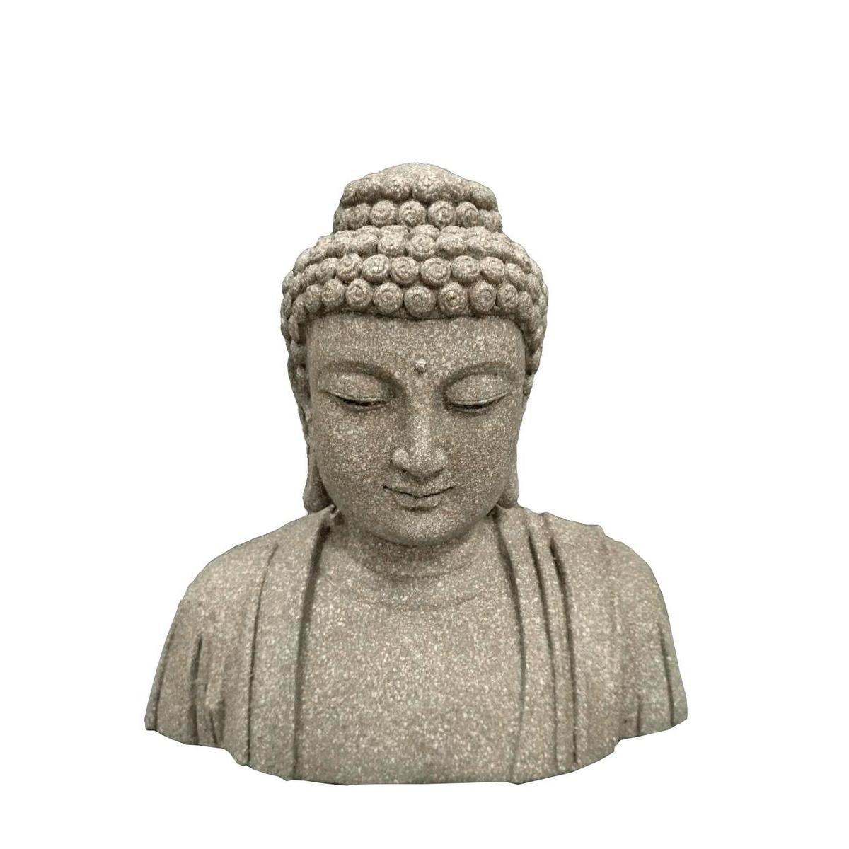 Buste de Bouddha - H 36.5 cm