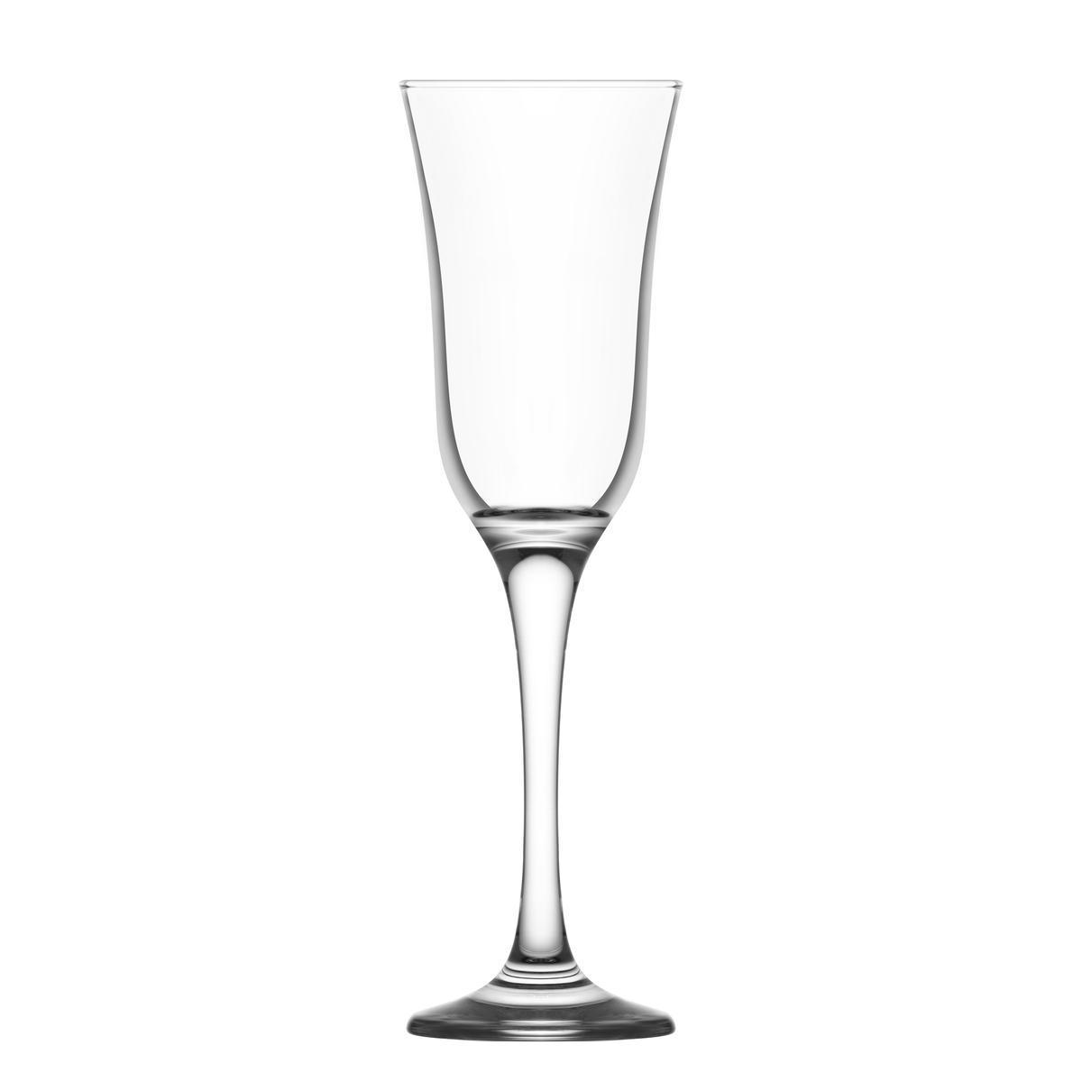 6 verres flûtes - 19 cl