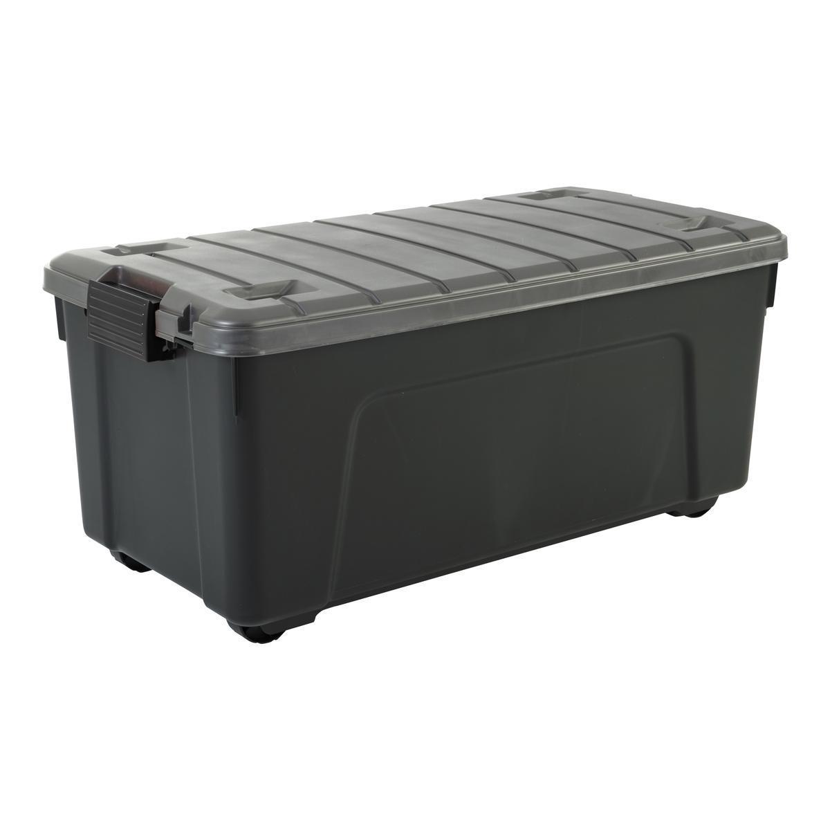 Malle de rangement Heavy Duty 75L - Noir