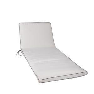 Coussin bain de soleil - Blanc