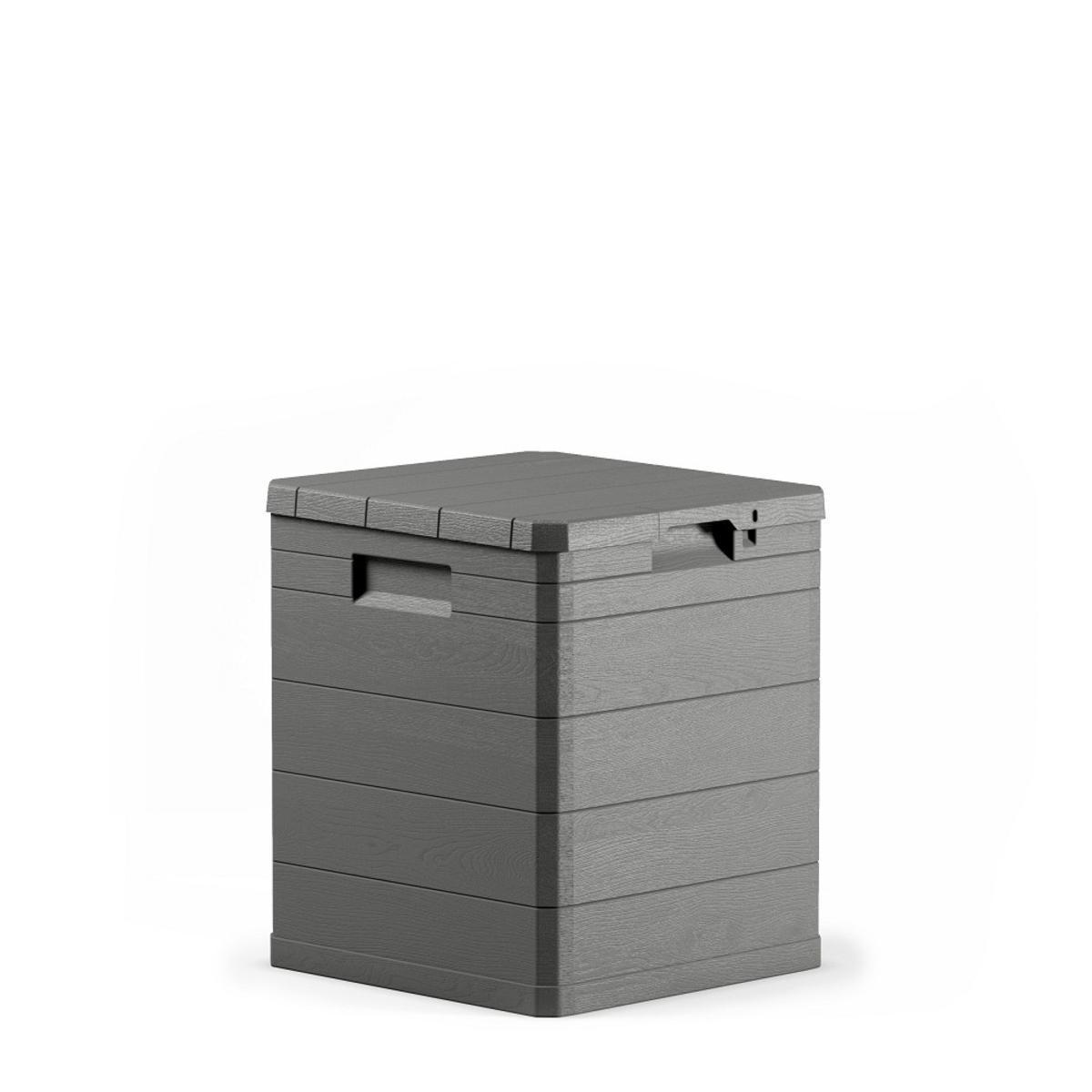 Coffre de rangement 90 L - L 44 x H 50 cm - Taupe