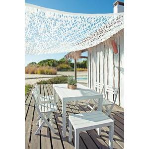 Voile d'ombrage camouflage - 2 x L 3 m - Beige - MOOREA