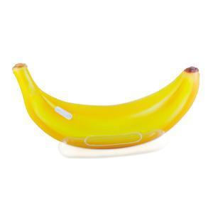 Banane chevauchable gonflable - 147 x H 74 x 64 cm - Jaune