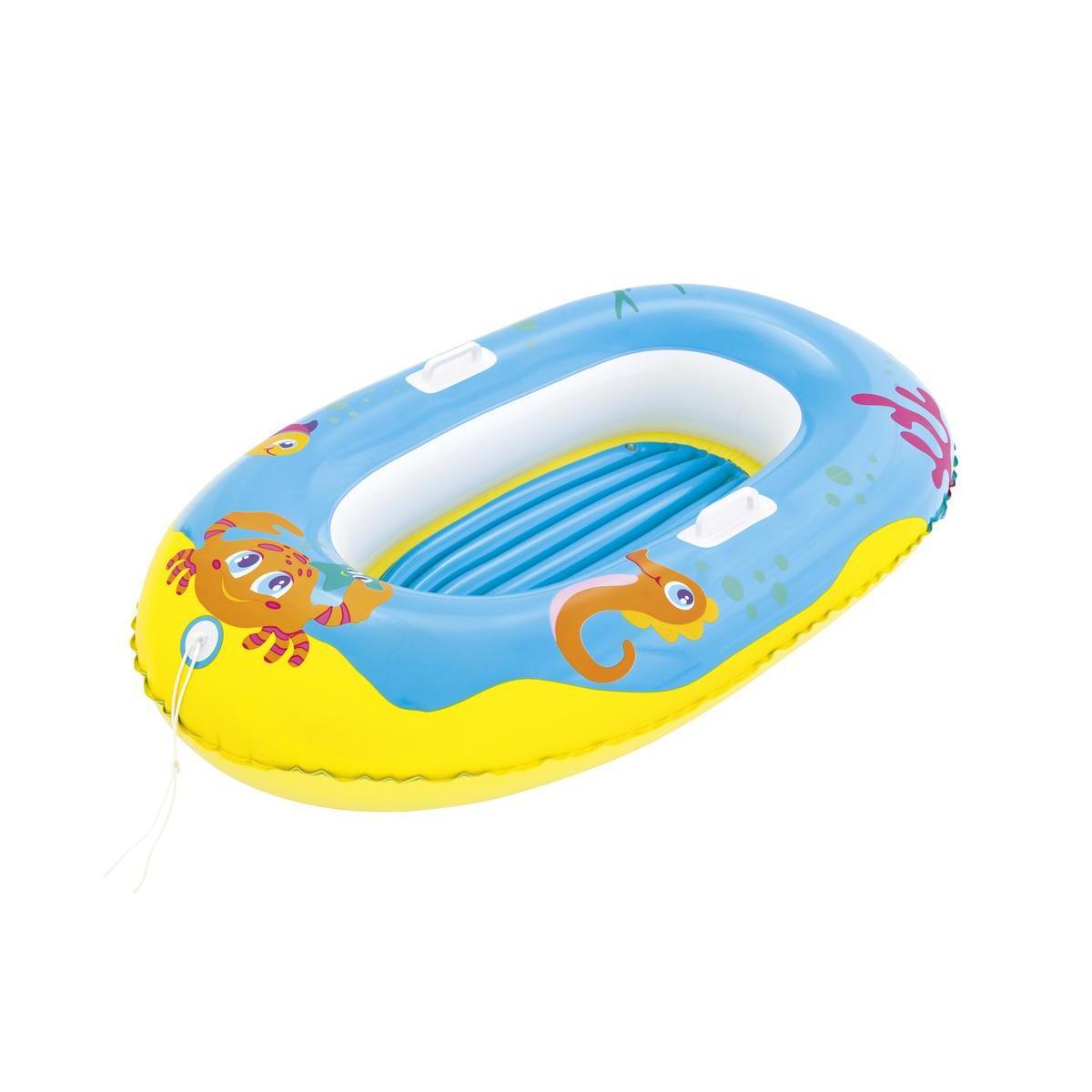 Bateau gonflable crabe - 3 à 6 ans - 119 x H 25 x 79 cm - Différents modèles - Multicolore