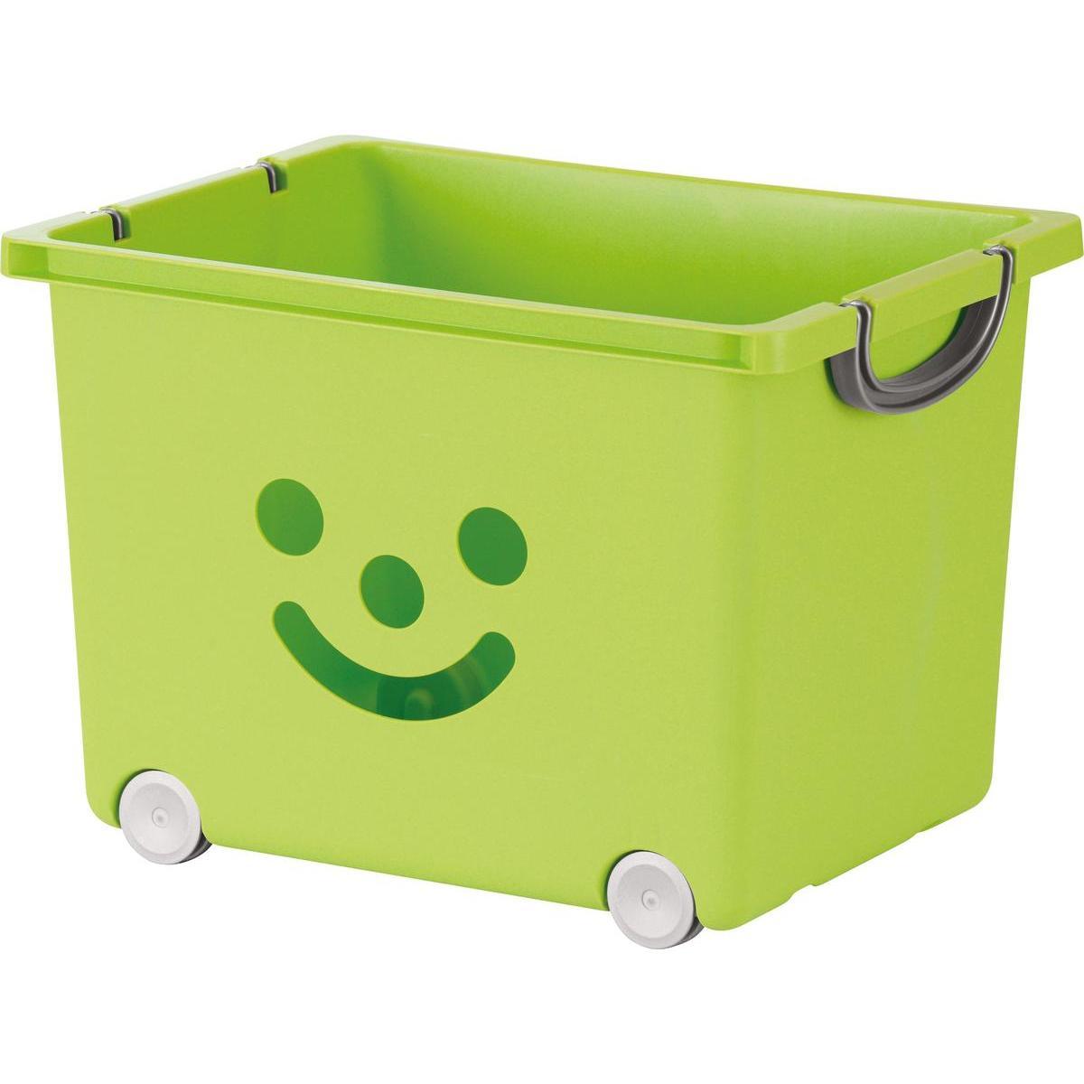 Coffre de rangement pour enfant - 43,5 x 32,5 x H 31 cm - Vert