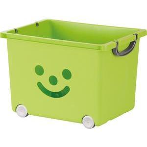 Coffre de rangement pour enfant - 43,5 x 32,5 x H 31 cm - Vert