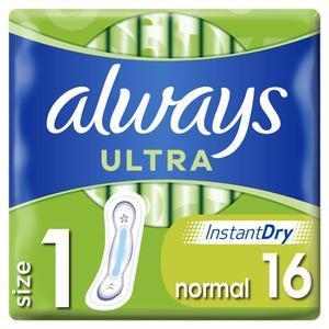 Serviettes hygiéniques ultra-absorbantes - 16 pièces - ALWAYS