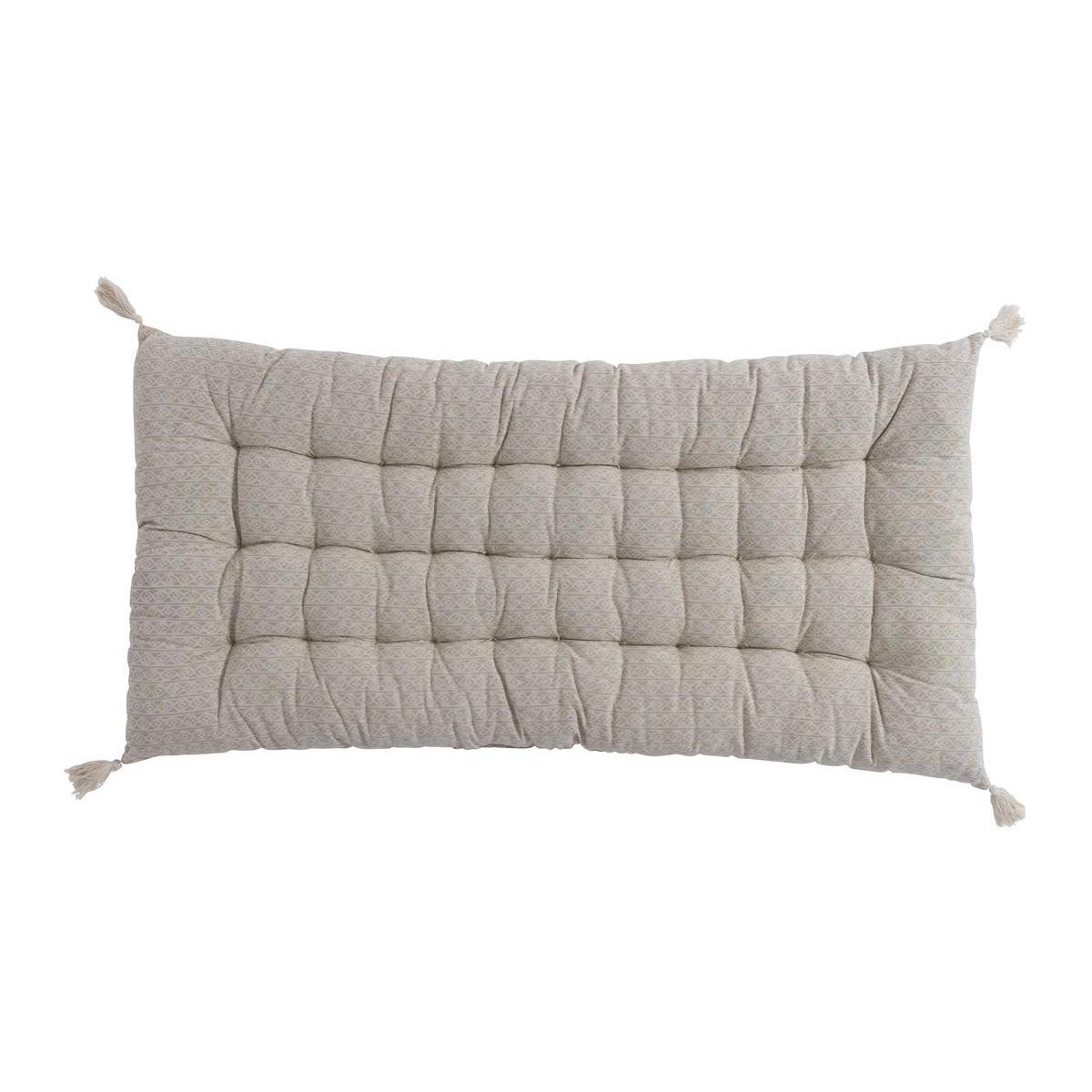 Coussin de sol long - Beige