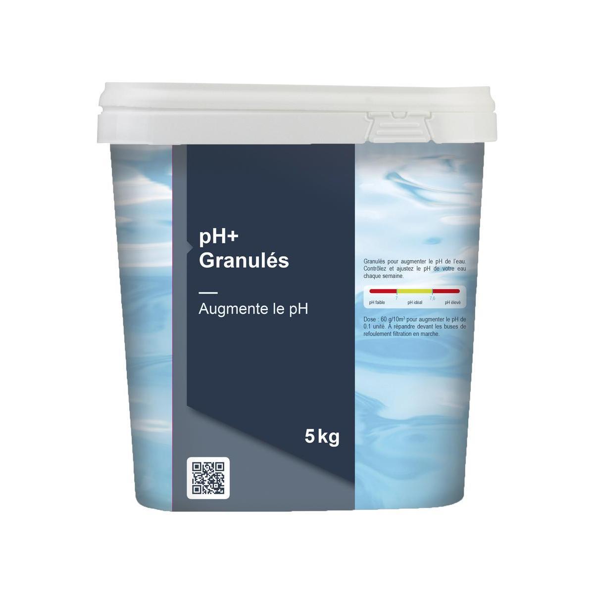 Augmenteur de pH en granules - 5 Kg - 41 x 20 x 20 cm - Multicolore
