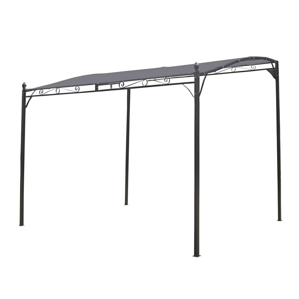 Pergola Baldo - 2.5 x L 3 m - Gris