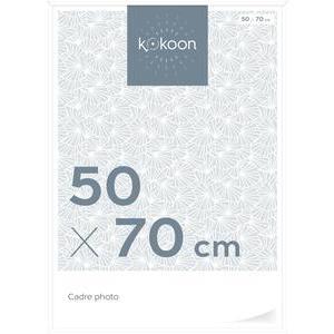 Cadre photo Léa - L 70 x l 50 cm - Différents modèles - Blanc - K.KOON