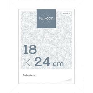 Cadre photo Guilia - L 24 x l 18 cm - Différents modèles - Blanc - K.KOON