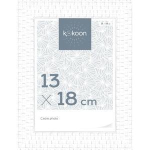 Cadre photo Prestige - L 18 x l 13 cm - Différents modèles - Blanc - K.KOON