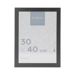 Cadre photo Guilia - L 40 x l 30 cm - Différents modèles - Noir - K.KOON