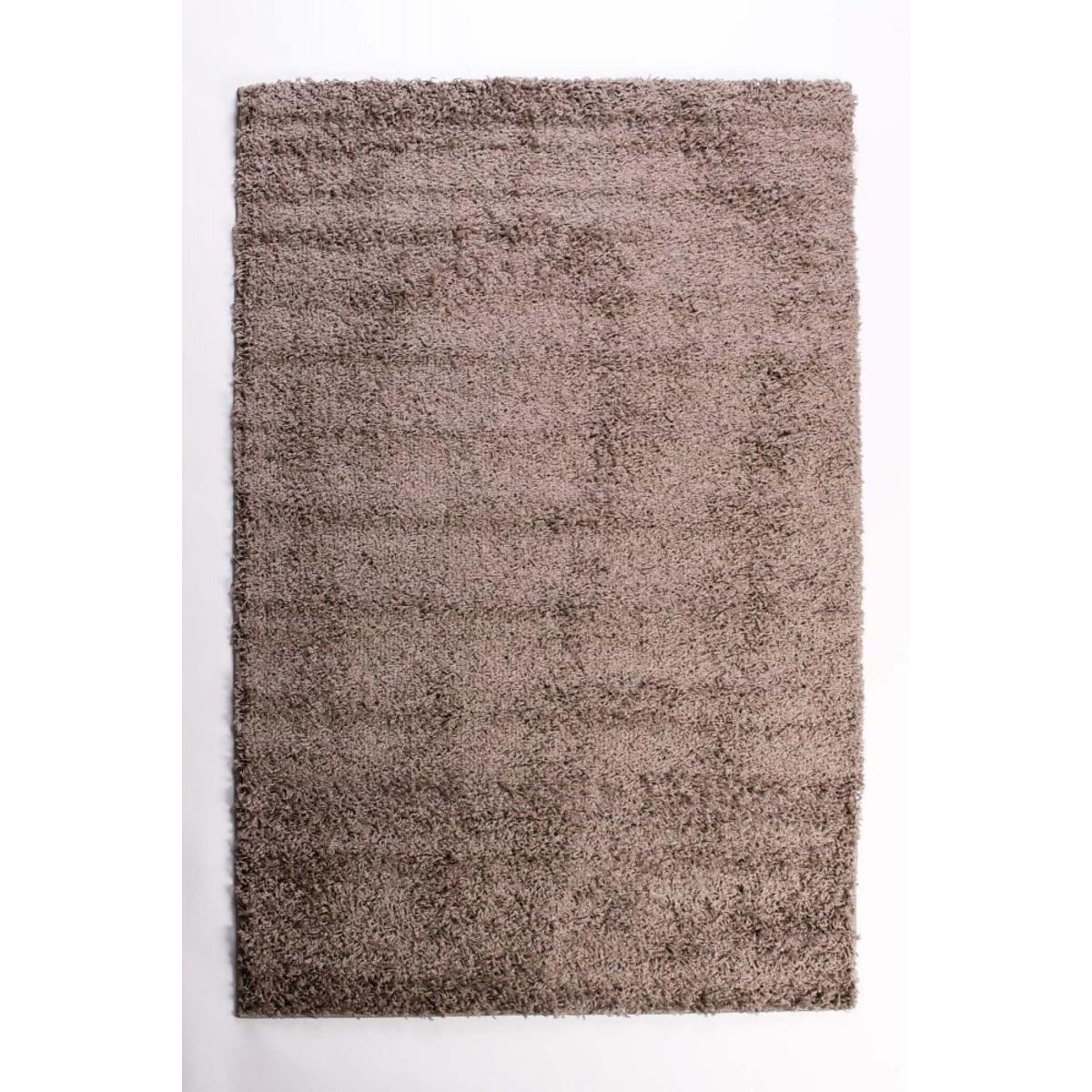 Tapis - 100 x 150 cm - Marron taupe