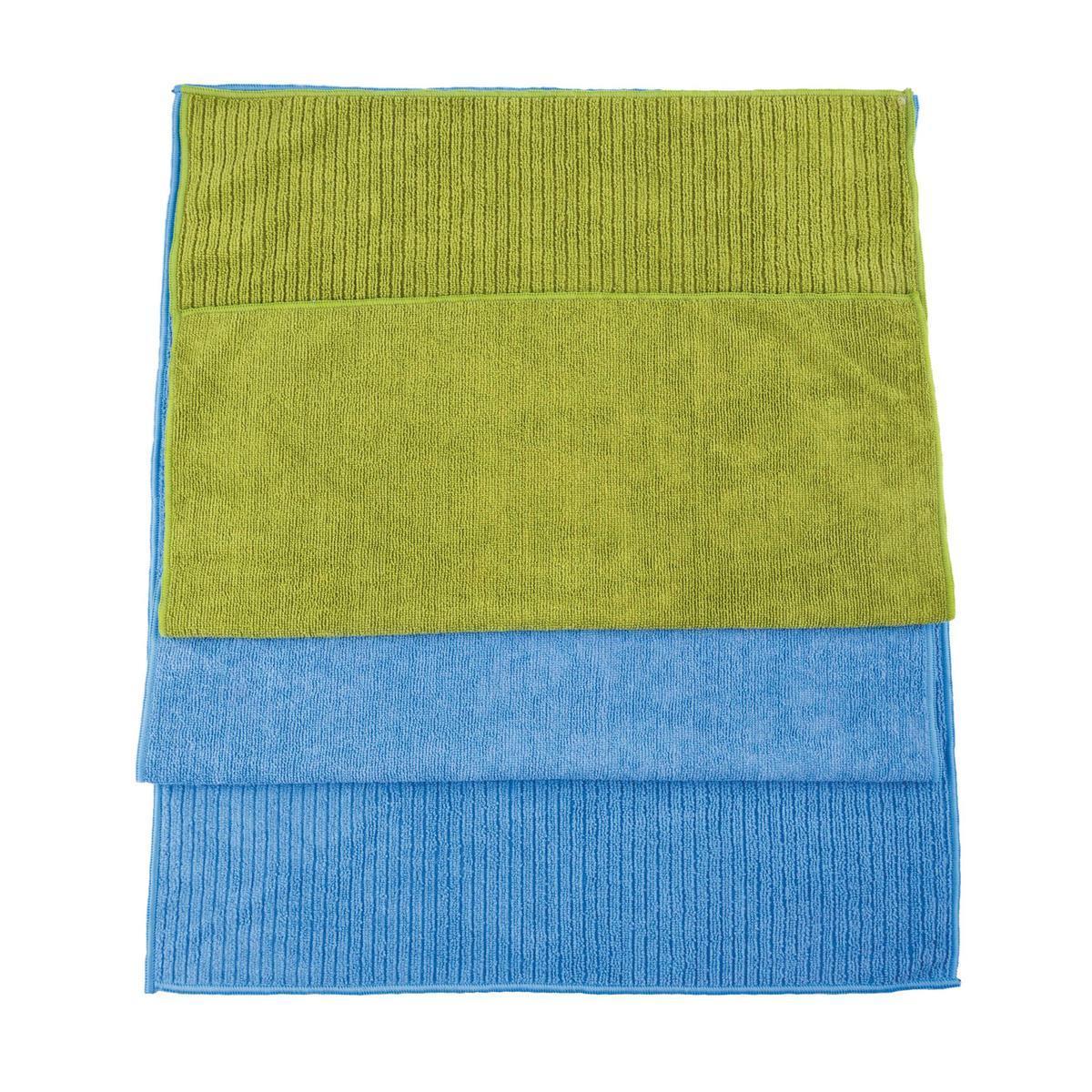 3 serpillères microfibre - 50 x 60 cm