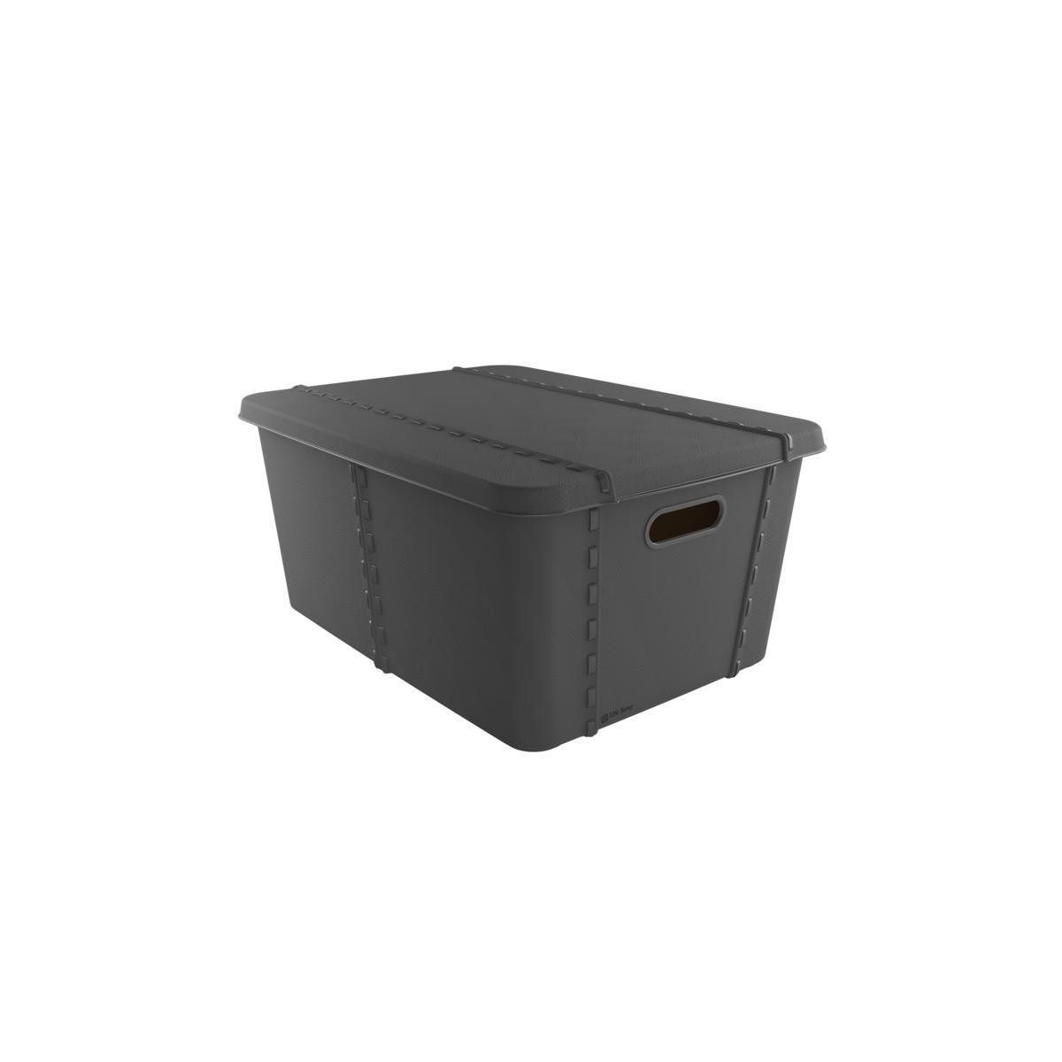 Boîte kraft 25 L - Gris