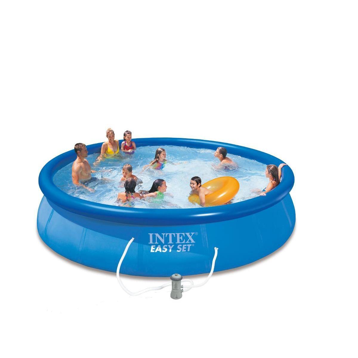 Piscine autoportante + épurateur - ø 457 x H 84 cm - INTEX