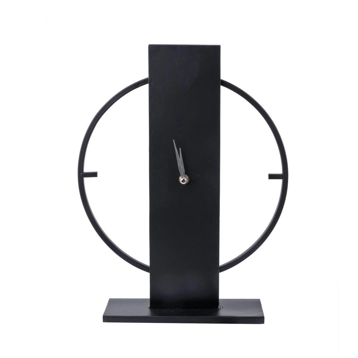 Horloge à poser en métal