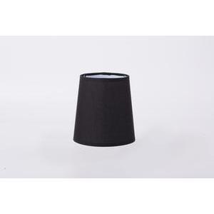 Abat-jour cône - ø 15.5 x H 15 cm - Différents modèles - Noir