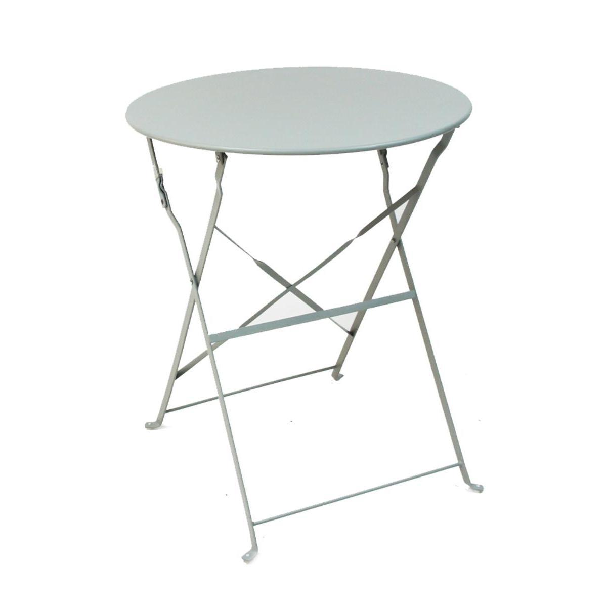 Table Diana ronde - ø 60 x H 71 cm - Différents modèles - Greige