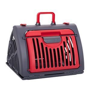 Cage de transport pliable pour chat et petit chien