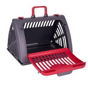 Cage de transport pliable pour chat et petit chien