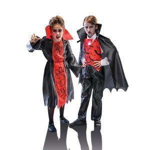 Déguisement de vampire enfant - 4 à 6 ans, 7 à 9 ans, 10 à 12 ans